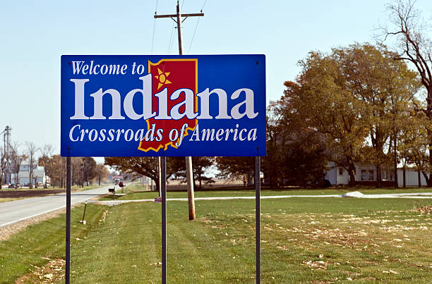 istock Welcome to Indiana 91814460