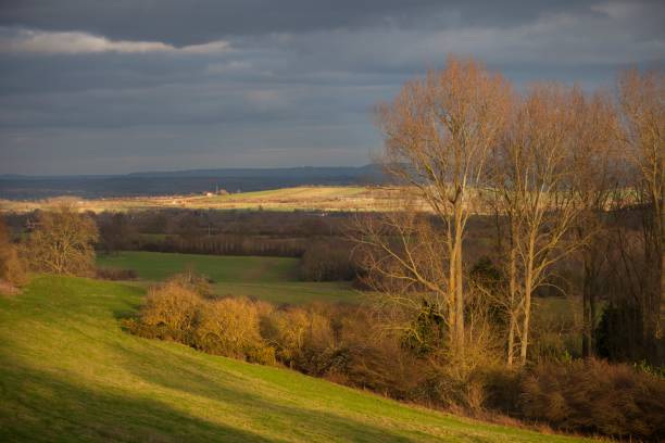 istock Cotswold landscape in winter 918145776