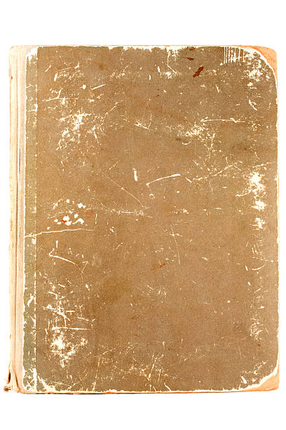 istock Scratched Antique book isolated on white. 91814893