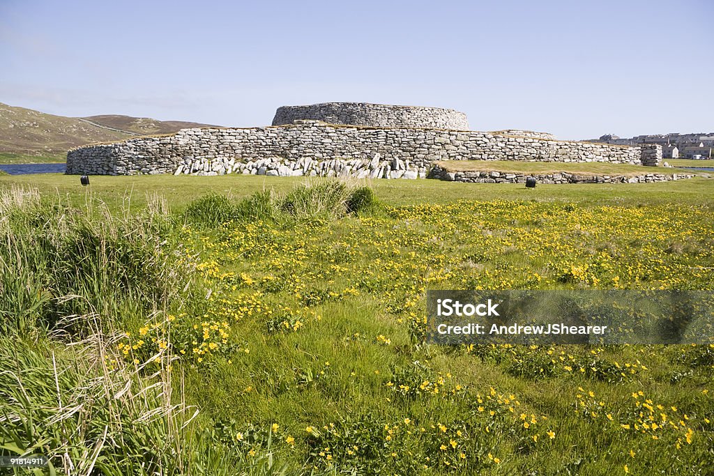 Broch de Clickimin - Photo de Antique libre de droits