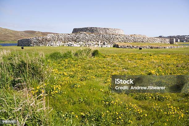 Clickimin Broch - Fotografie stock e altre immagini di Antica civiltà - Antica civiltà, Antico - Condizione, Archeologia