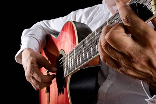 Guitarist  troubadour stock pictures, royalty-free photos & images