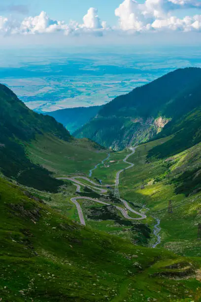 Mountains road , Transfagarasan, Romania