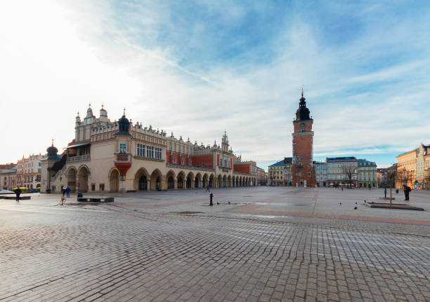 istock Market square in Krakow, Poland 918158026