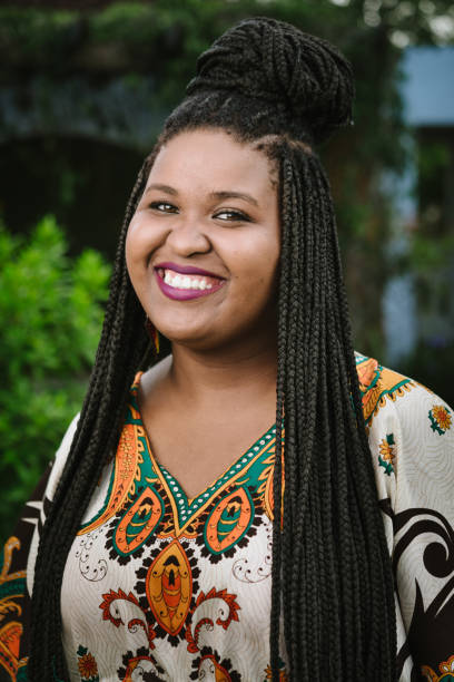 istock Proud afro young woman 918158626