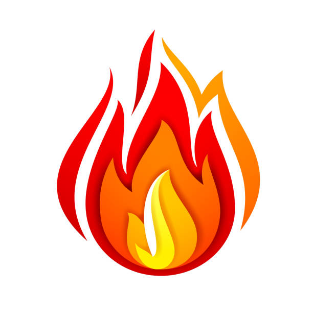 feuer flamme 3d - flame fire fireball exploding stock-grafiken, -clipart, -cartoons und -symbole