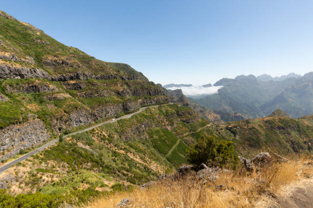 istock View the pass Boca da Encumeada in Madeira. Portugal 918166068