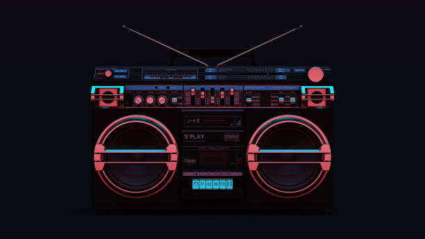 istock Boombox Moody 80s lighting 918176724