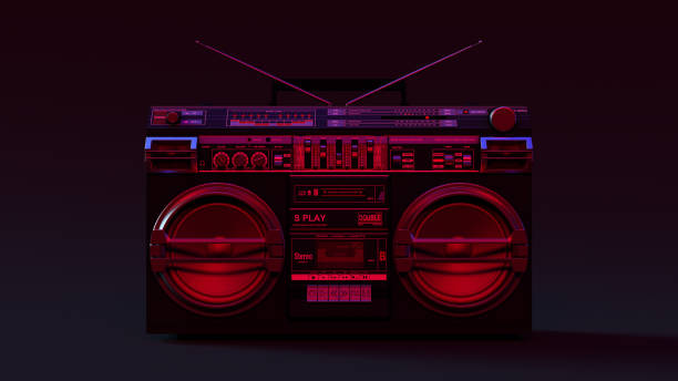 istock Boombox Moody 80s lighting 918177070