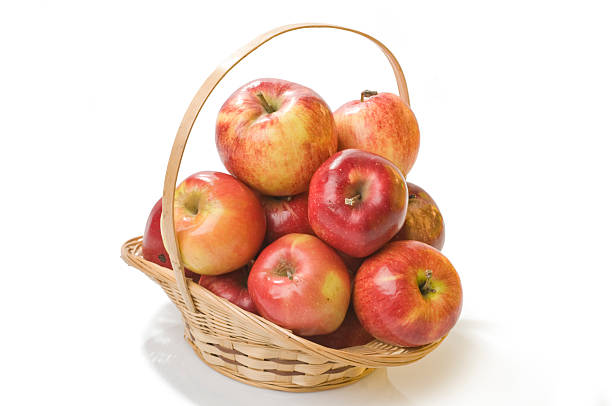 istock Apple food in a basket 91817877