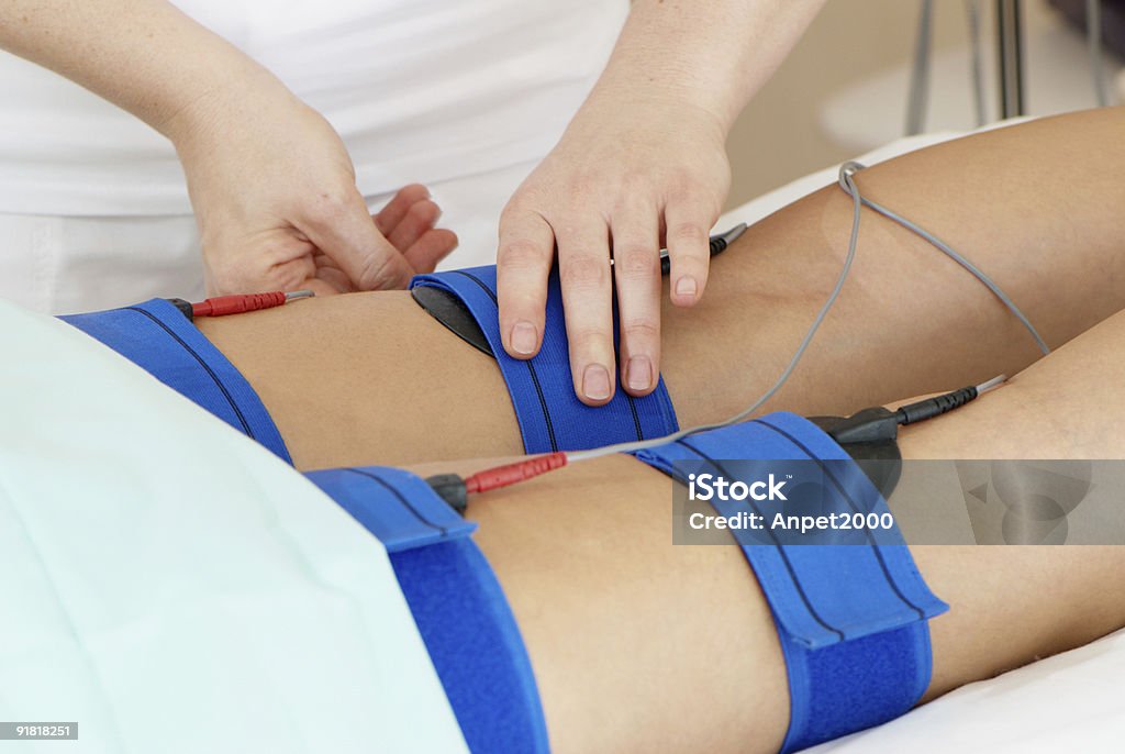 Massage for feet.  Alternative Therapy Stock Photo