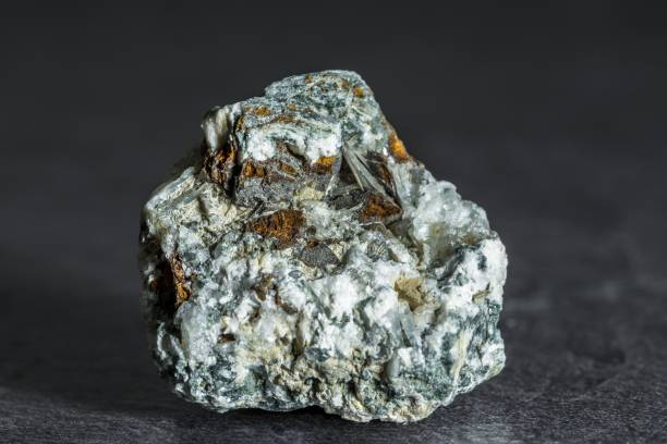 istock Stone with little rock crystals from Austria 918183862