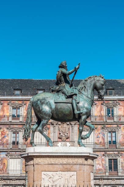 istock Philip III on the Plaza Mayor in Madrid, Spain. 918192254