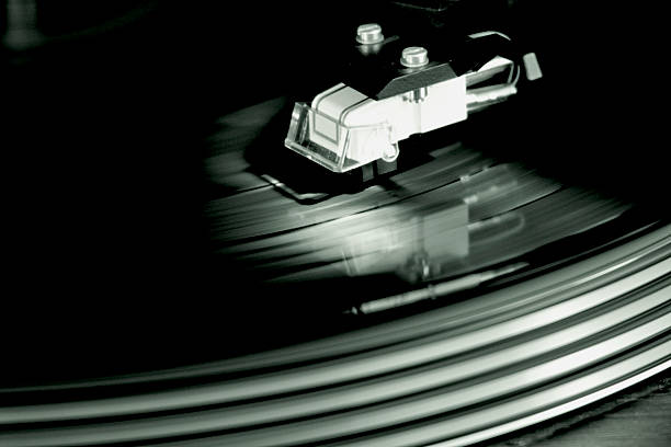 Turntable stock photo