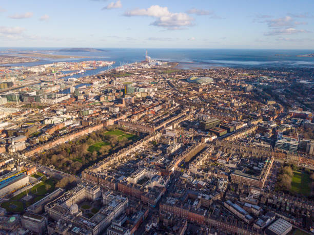 istock Aerial of Dublin city centre 918192704