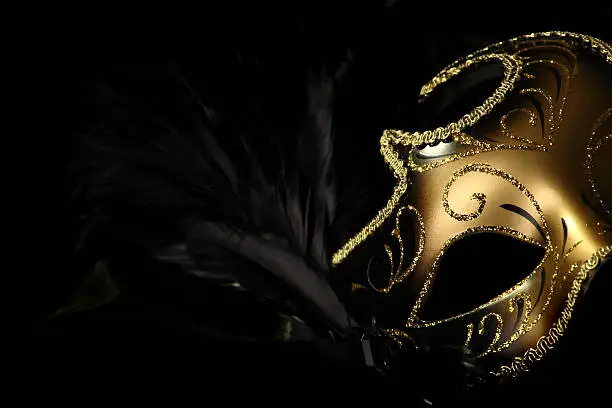 Photo of Golden Carnival Mask