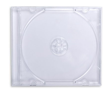 Plastic CD / DVD Jewel Case Isolated