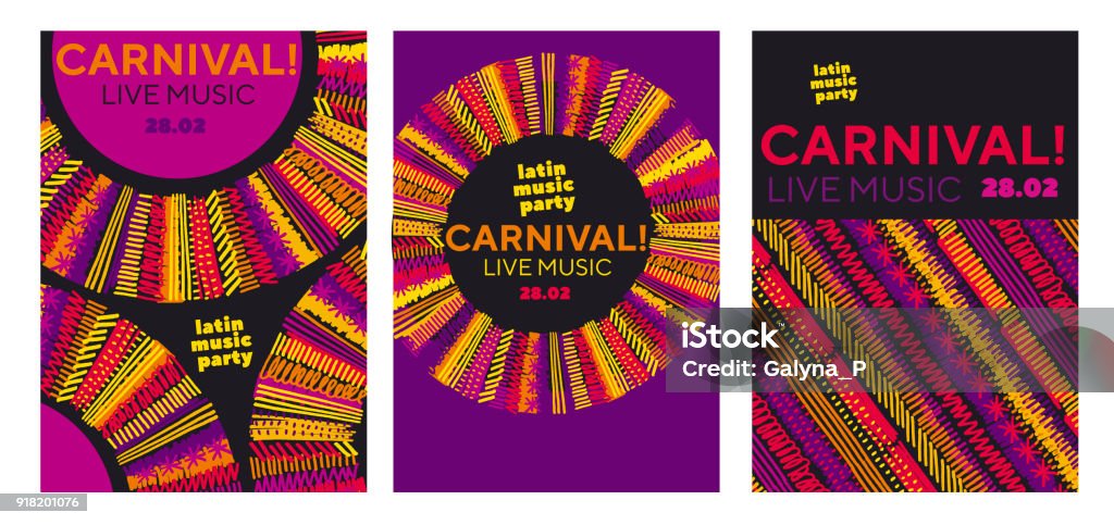 lion face in folk style. classic reggae color music concept poster. Jamaica poster vector illustration Abstract latin  music carnival poster. Tropical color sketch-style striped pattern for party poster, invitation, cover. Stock vector illustration. Pattern stock vector