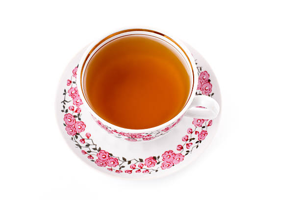 istock Elegant porcelain cup of tea 91820183