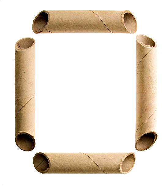 istock Mailing Tube Picture Frame - Isolated 91820948