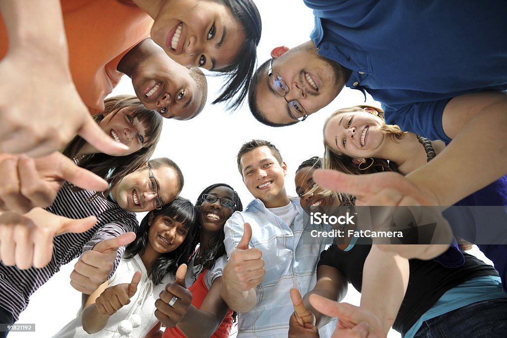 Teamarbeit und Vielfalt - Lizenzfrei Jugendorganisation Stock-Foto