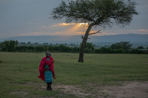 istock African Masai Warriors at Sunrise 918211974