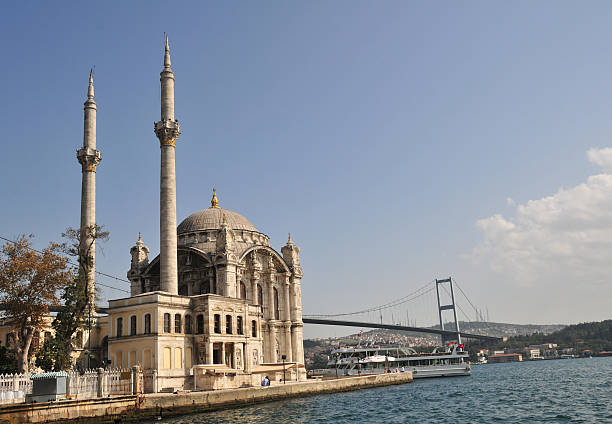 istock Historical Ortakoy Mosque at Bosphorus Istanbul 91821334