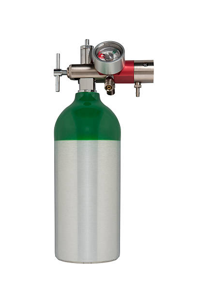 Medical Oxygen Tank  oxygen cylinder stock pictures, royalty-free photos & images