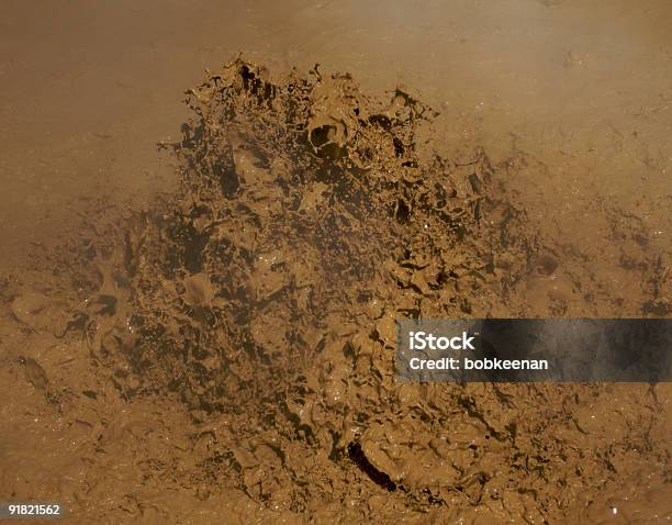 Lassen Mud Pit D Stock Photo - Download Image Now - Mud, Spray, Brown