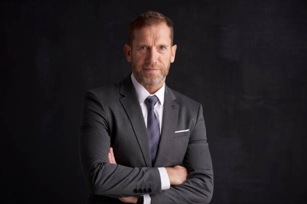 istock Confident mature man portrait 918216008