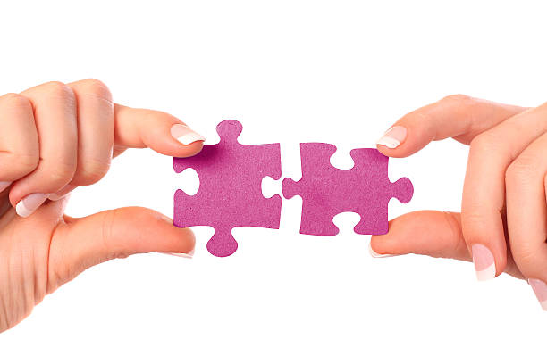 istock collection of puzzle pieces 91821926