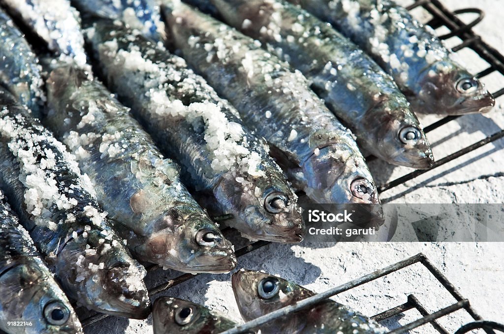 Grillades des sardines - Photo de Aliment libre de droits