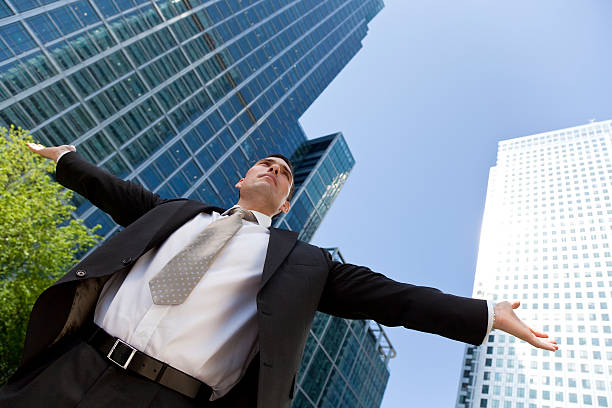 istock Male Executive In The City 91822614