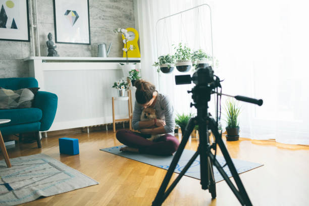 istock Young Woman Practicing Yoga 918228466