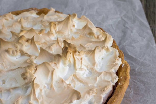 istock Meringue cake with strawberry jam 918233588