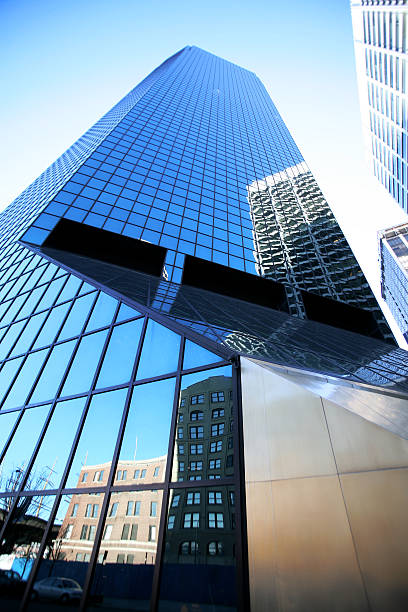 istock classical New York  - reflections in skyscrapers, Manhattan 91823540