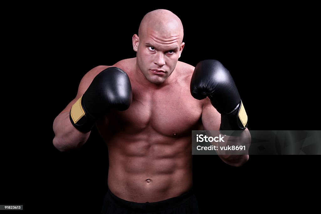 Muscular boxeador - Foto de stock de Adulto libre de derechos