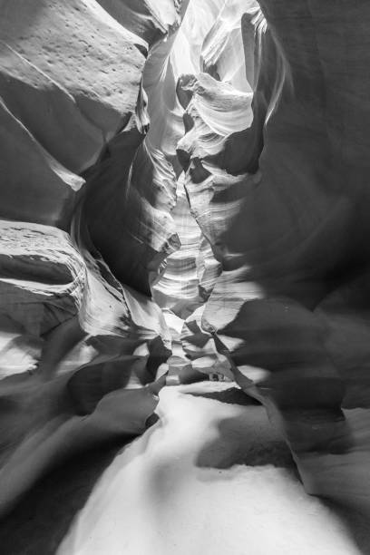 istock Small Path through Upper Antelope Canyon. Natural rock formation in beautiful colors. Beautiful wide angle view of amazing sandstone formations. Near Page at Lake Powell, Arizona, USA 918237380