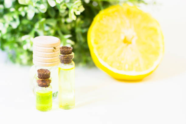 istock Lime oil skin concept 918241452