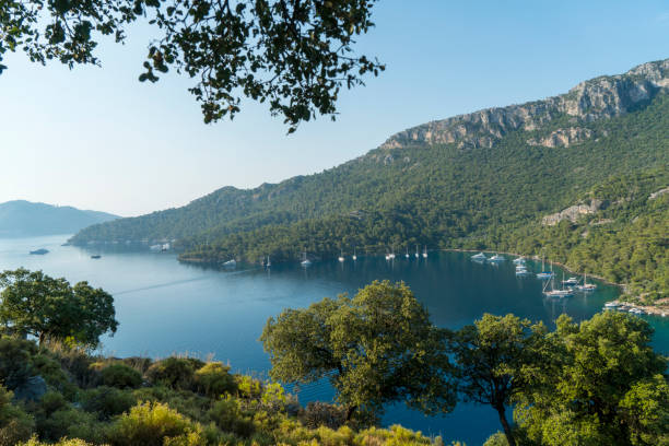 Sarsala Bay in Dalaman, Mugla, Turkey
