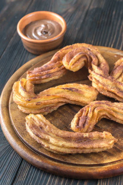 istock Churros with chocolate sauce 918241572