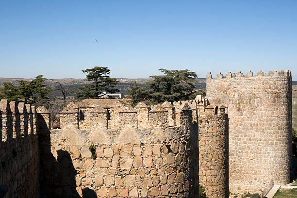 istock Medieval Stone Walls - Avila, Spain 91824305