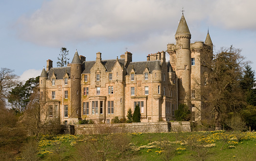 Blair Drummond House Near Stirling Scotland Stock Photo - Download