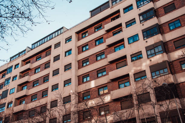 istock Apartment building in Madrid 918251990