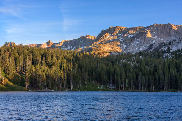 istock Mountain and Lake view at Mammoth Lakes 918259428