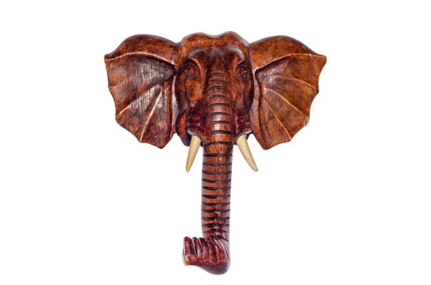 istock Wooden elephant figurine 918260014