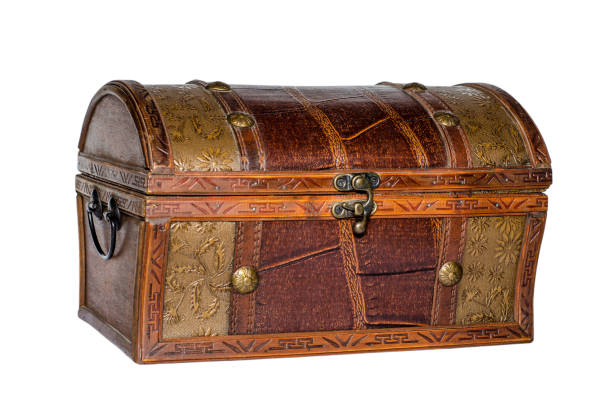 istock Old wooden chest 918260046