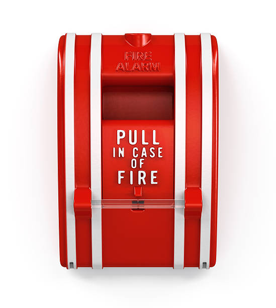 tracción estación de alarma de incendios - alarma de incendio fotos fotografías e imágenes de stock