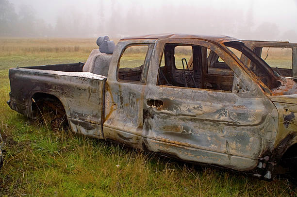 istock Burntout Pickup Truck 91826914