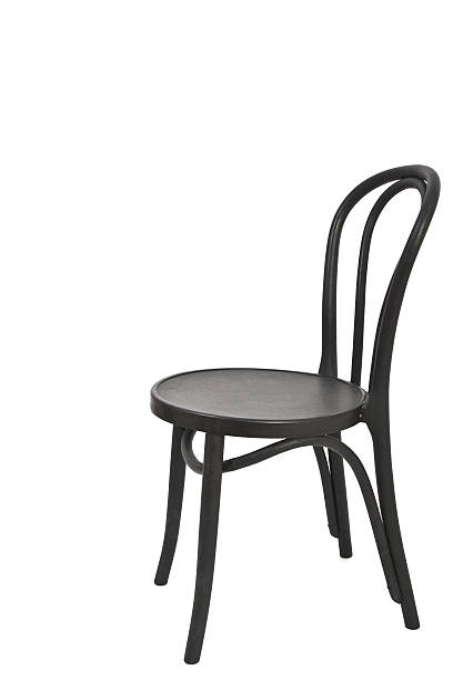 istock Black chair isolated on white 91826941